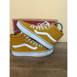 Vans Filmore hi Sneakers Men's Size 7.5 shoes yellow gold white trainers